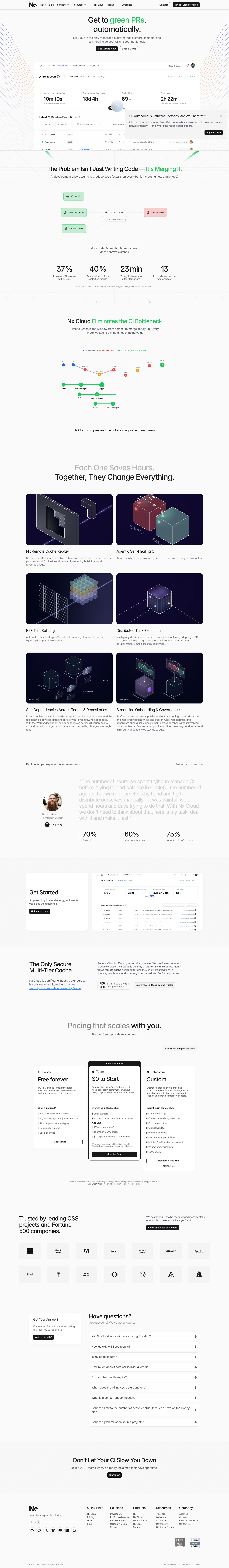 Nx - full page scroll