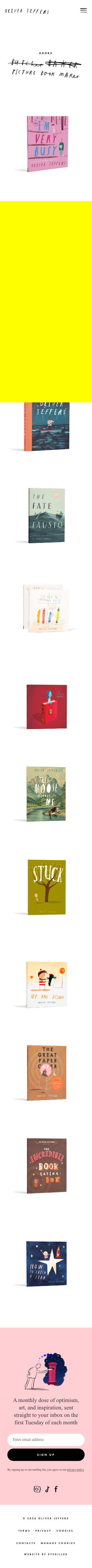 Oliverjeffers - mobile full page