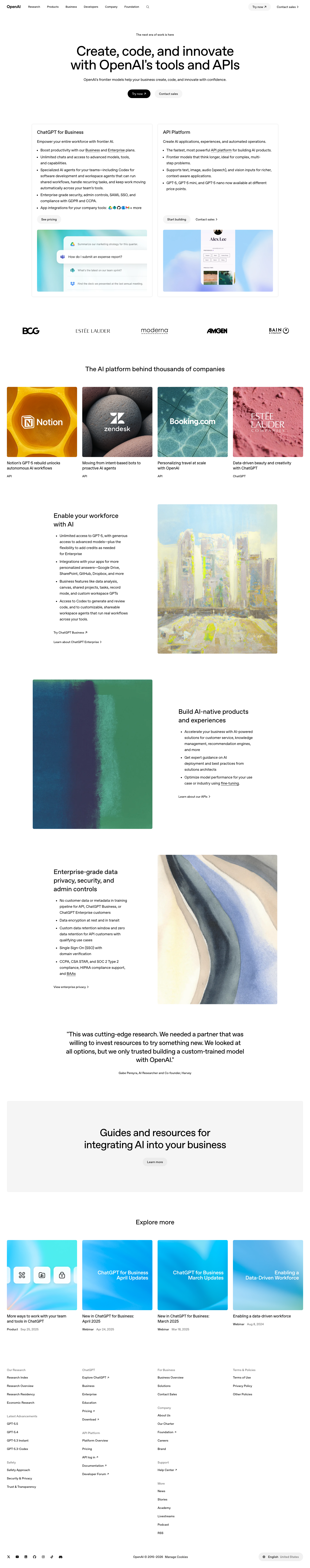 Openai - full page scroll