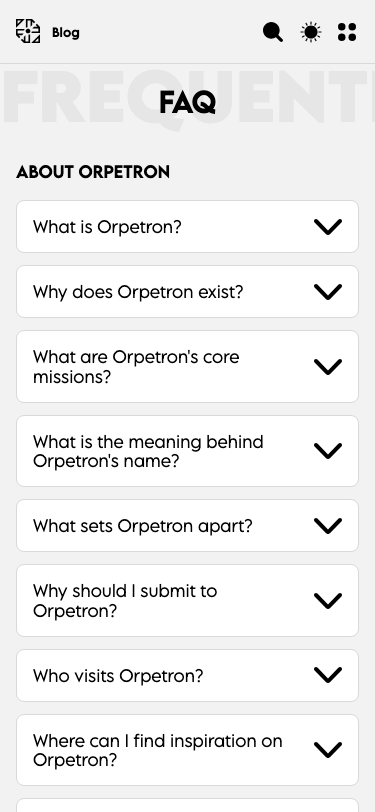 Orpetron - mobile