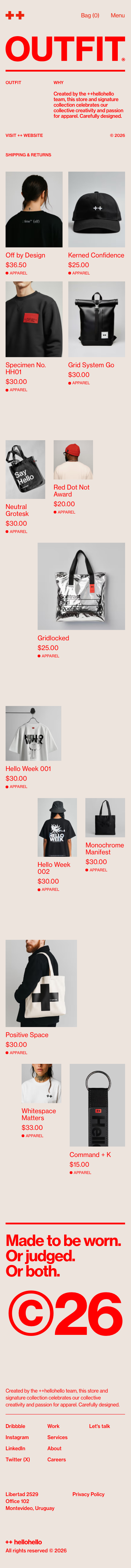 OUTFIT® by ++hellohello - mobile full page