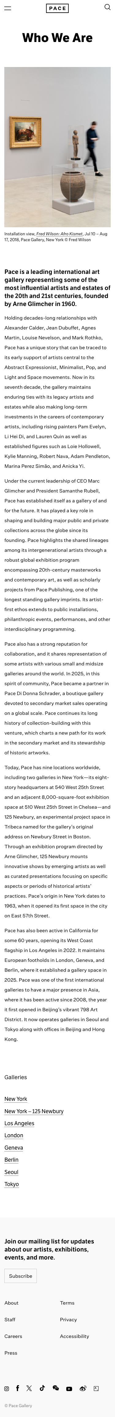 Pacegallery - mobile full page