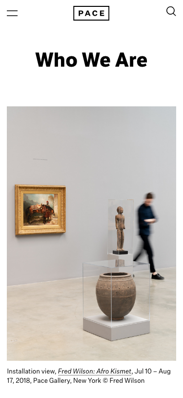 Pacegallery - mobile