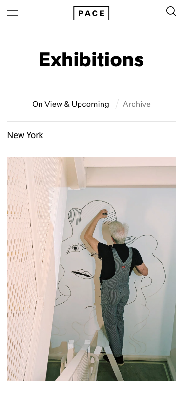 Pacegallery - mobile