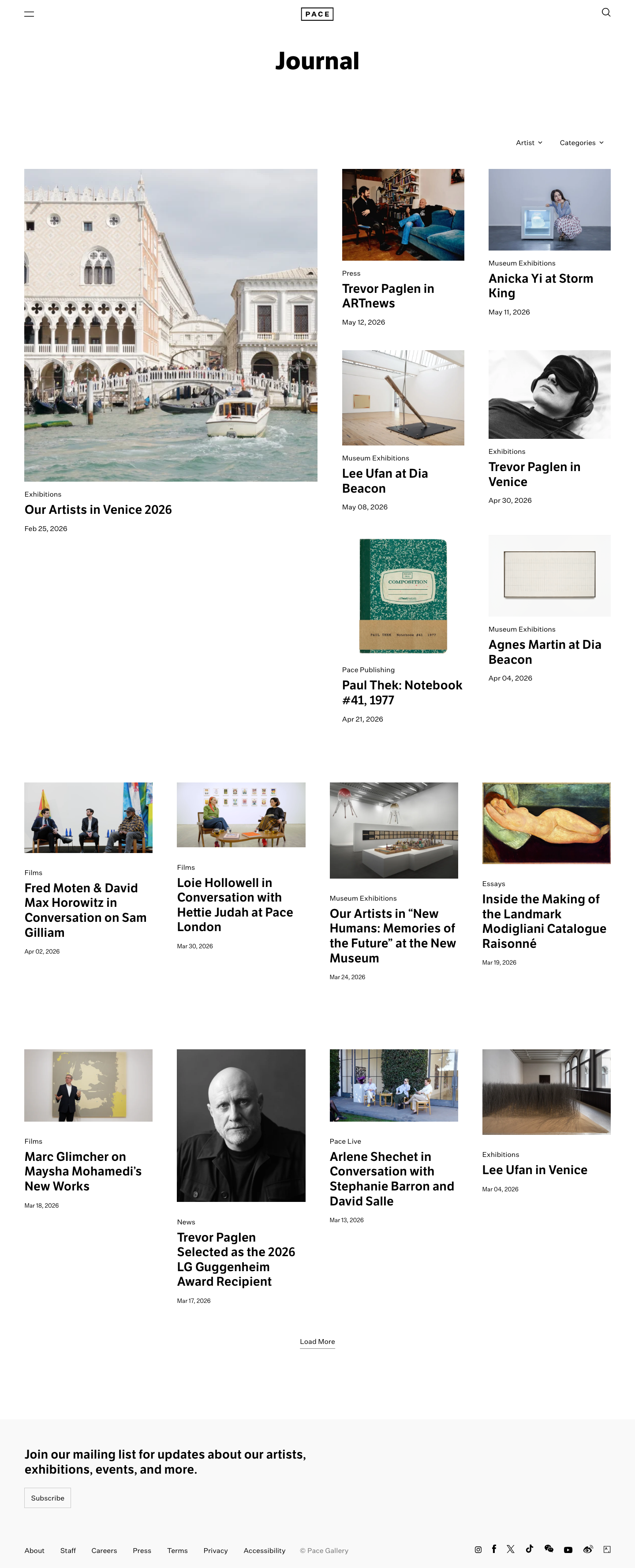 Pacegallery - full page scroll