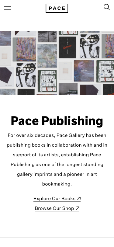 Pacegallery - mobile