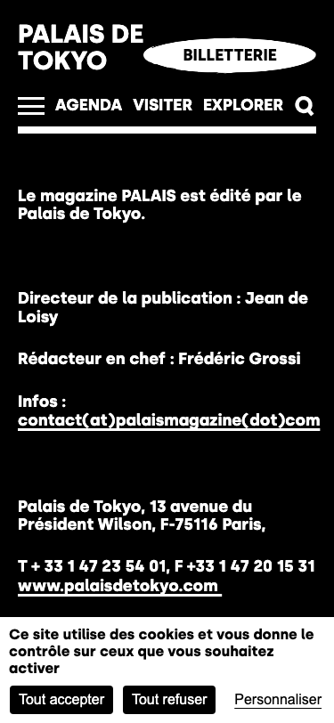 Palaisdetokyo - mobile
