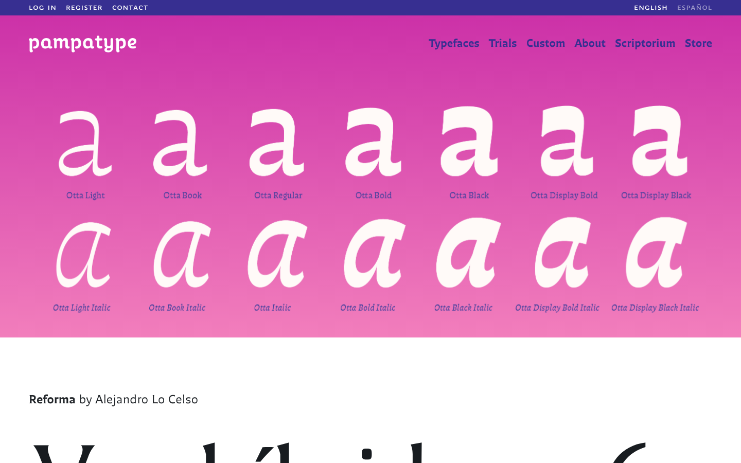 Pampatype