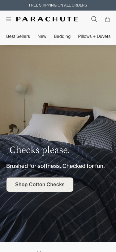 Parachute – Home happens here. Bedding, bath linens, decor and more. – Parachute Home - mobile