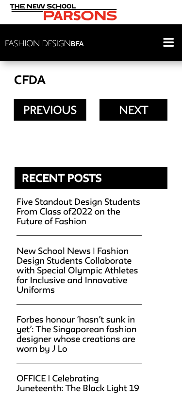 Parsons Edu - mobile