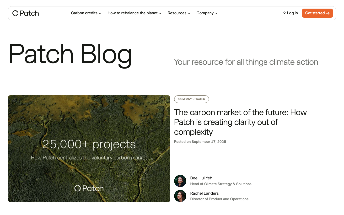 Patch — Blog - Blog
