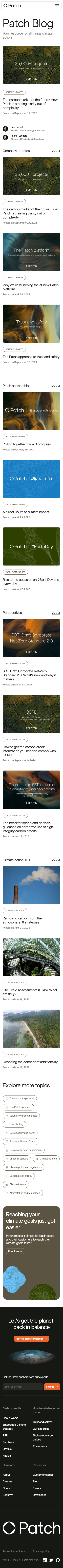 Patch — Blog - mobile full page