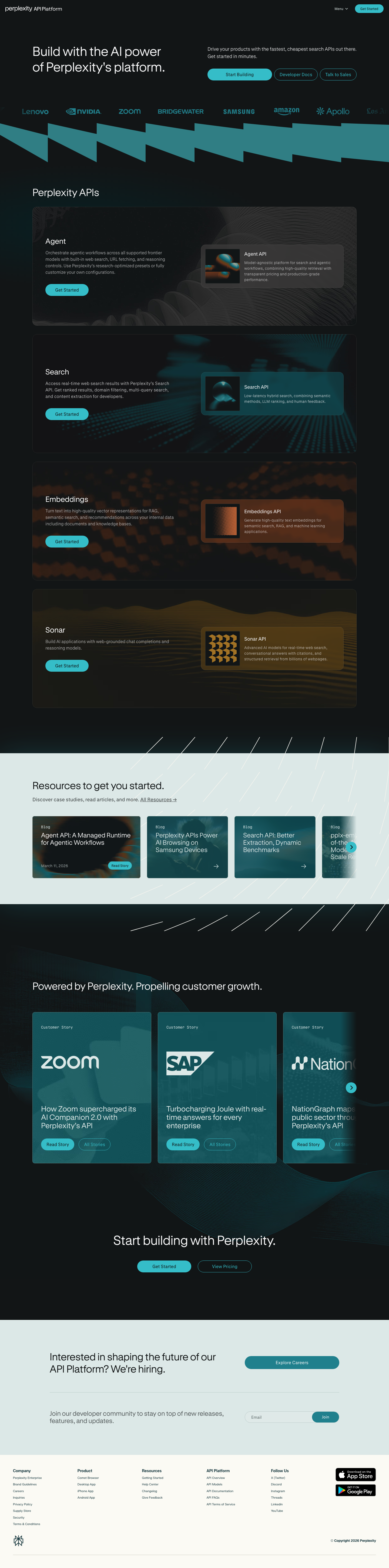 Perplexity - full page scroll