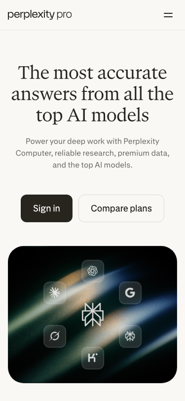 Perplexity - mobile