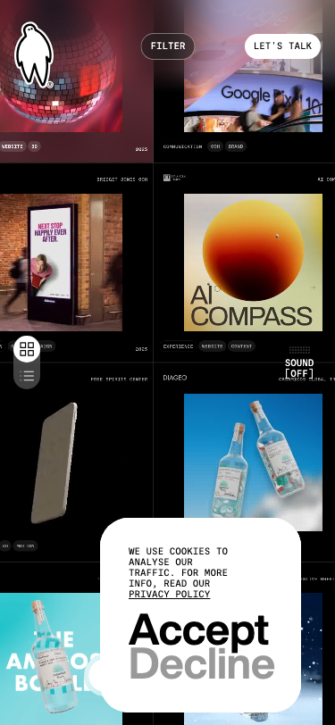 Phantom Studios — Technology Creative Agency — London and Auckland - mobile full page