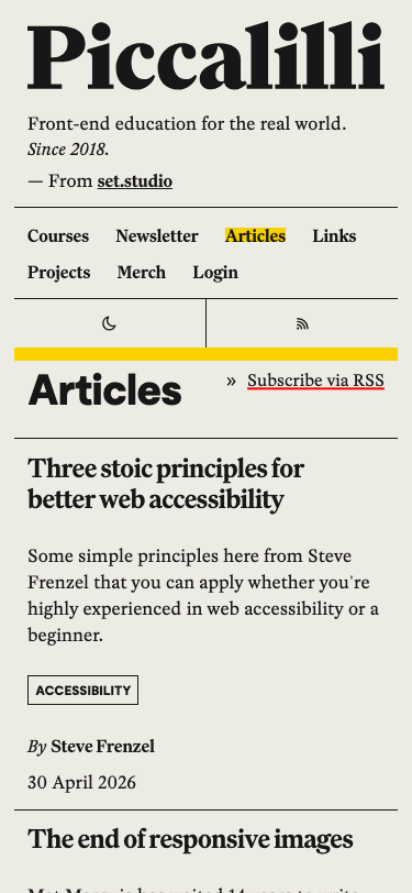 Piccalil Li — Blog - mobile