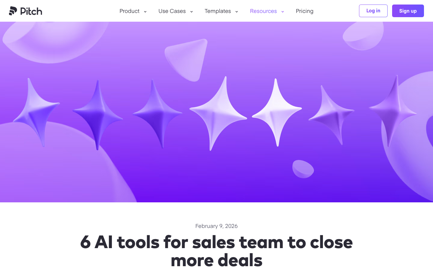 Pitch — Blog - Blog