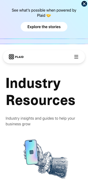 Plaid - mobile