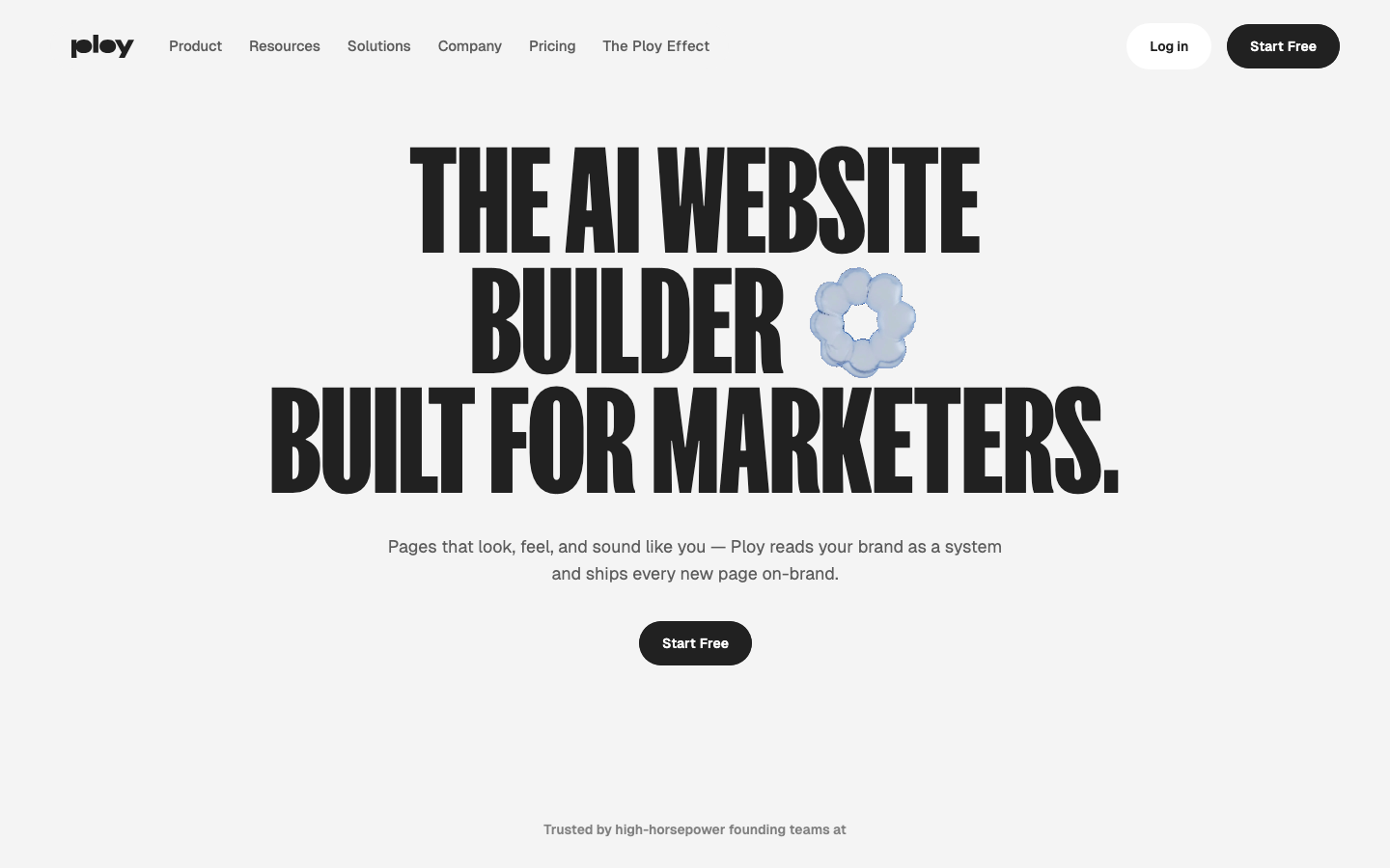 High-impact typographic hero featuring an oversized, condensed sans-serif headline. The layout relies on extreme scale contrast and a stark white background for a bold, authoritative presence. · bold typography hero, minimalist saas landing page, oversized headline design, high contrast ai website, swiss style web design