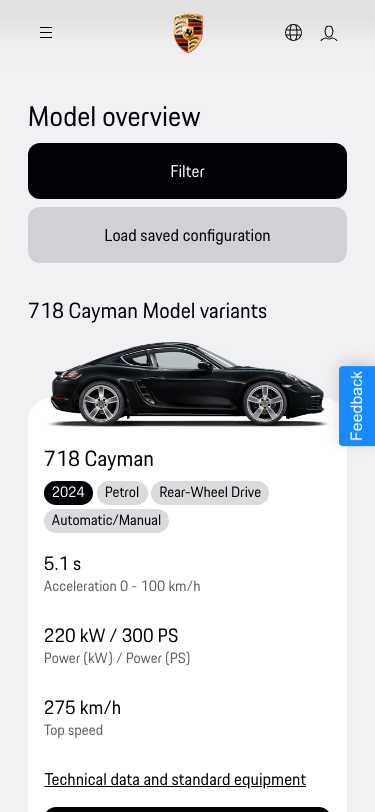 Porsche - mobile
