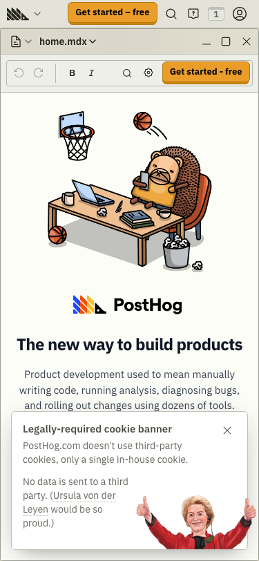 Posthog - mobile