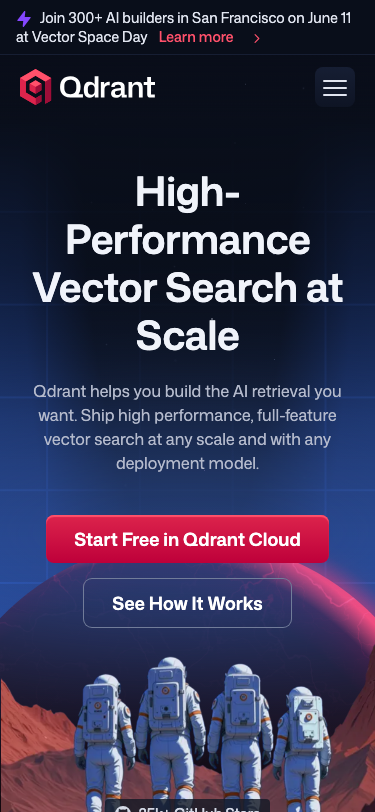 Qdrant Tech - mobile