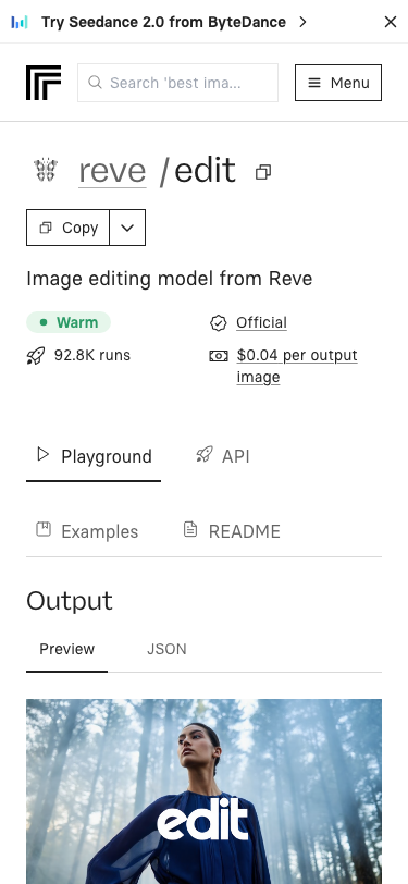Replicate - mobile