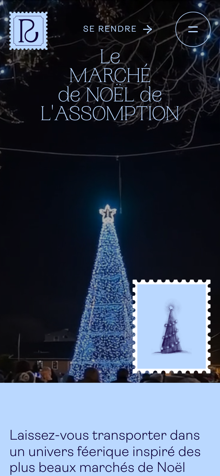 Route de Noël · Lassomption - mobile