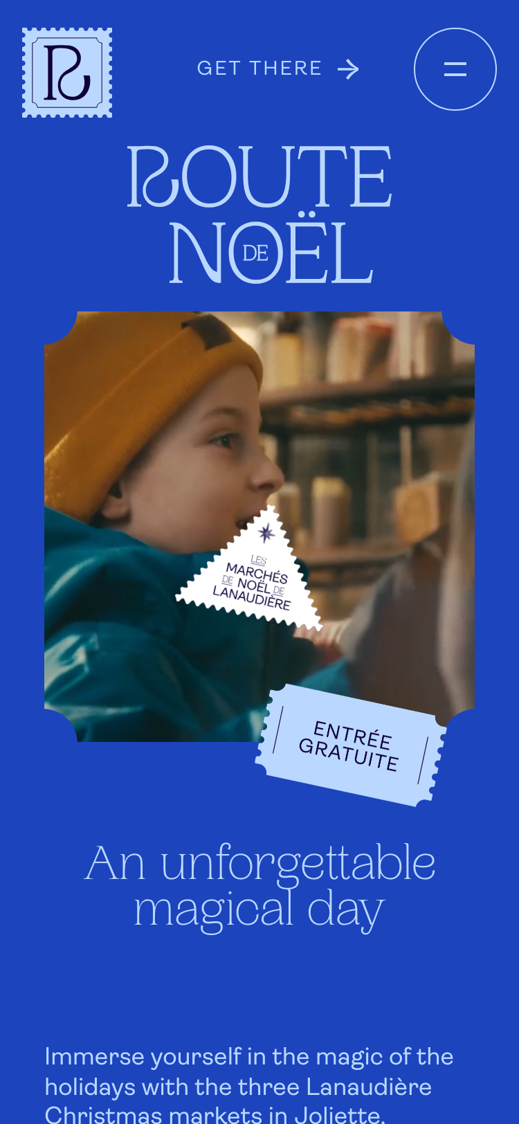 Route de Noël - mobile