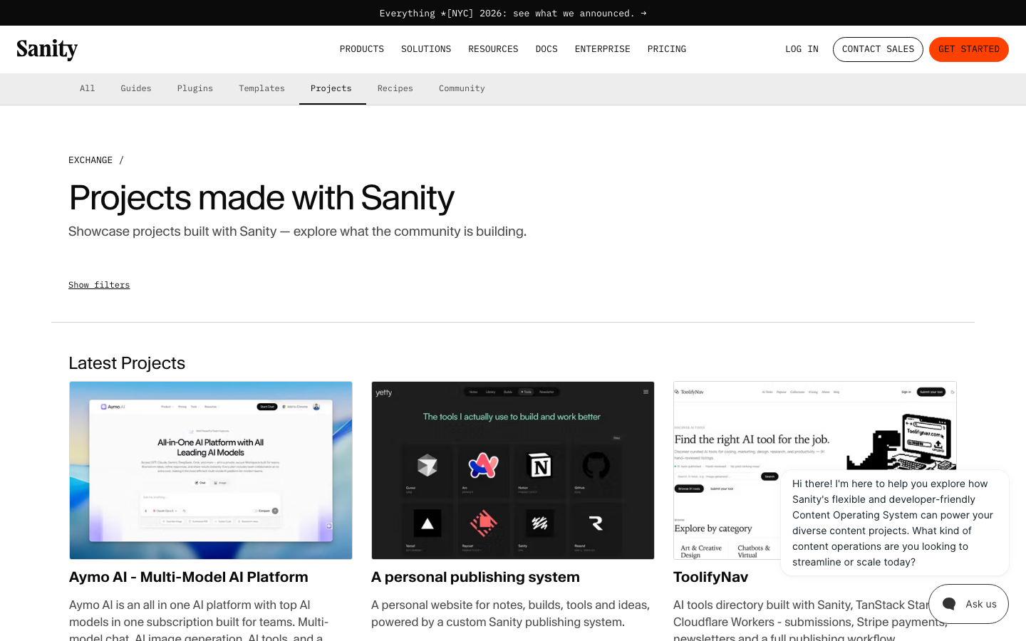 A clean, high-white-space layout utilizing a strict grid of project cards. The typography is a neutral sans-serif with a clear hierarchy and a restrained monochrome palette.  ·  developer tool showcase, minimal project grid, saas portfolio layout, clean white interface, case study gallery