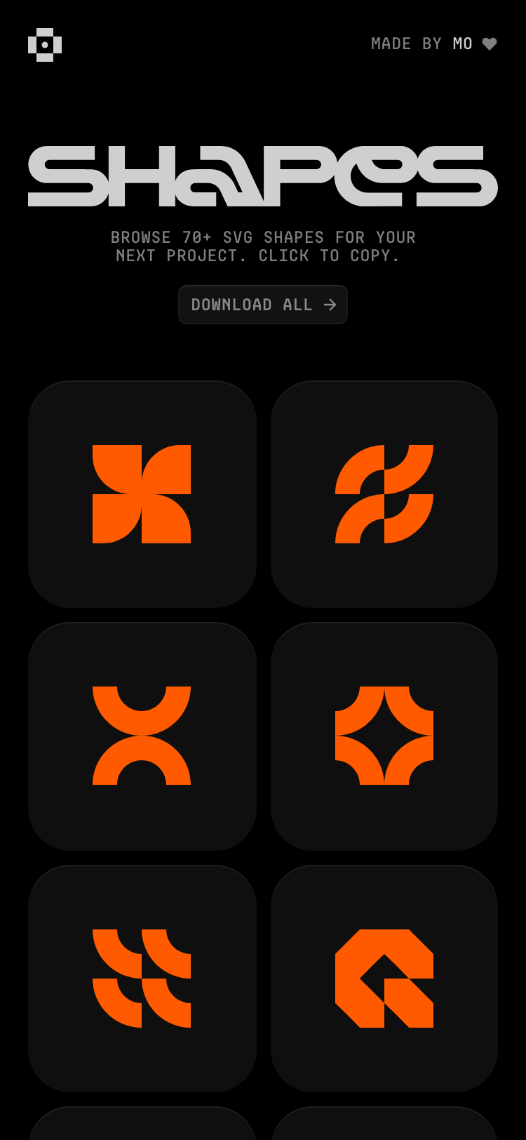 Shapes - mobile