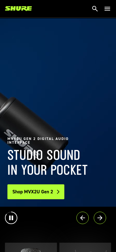 Shure - mobile