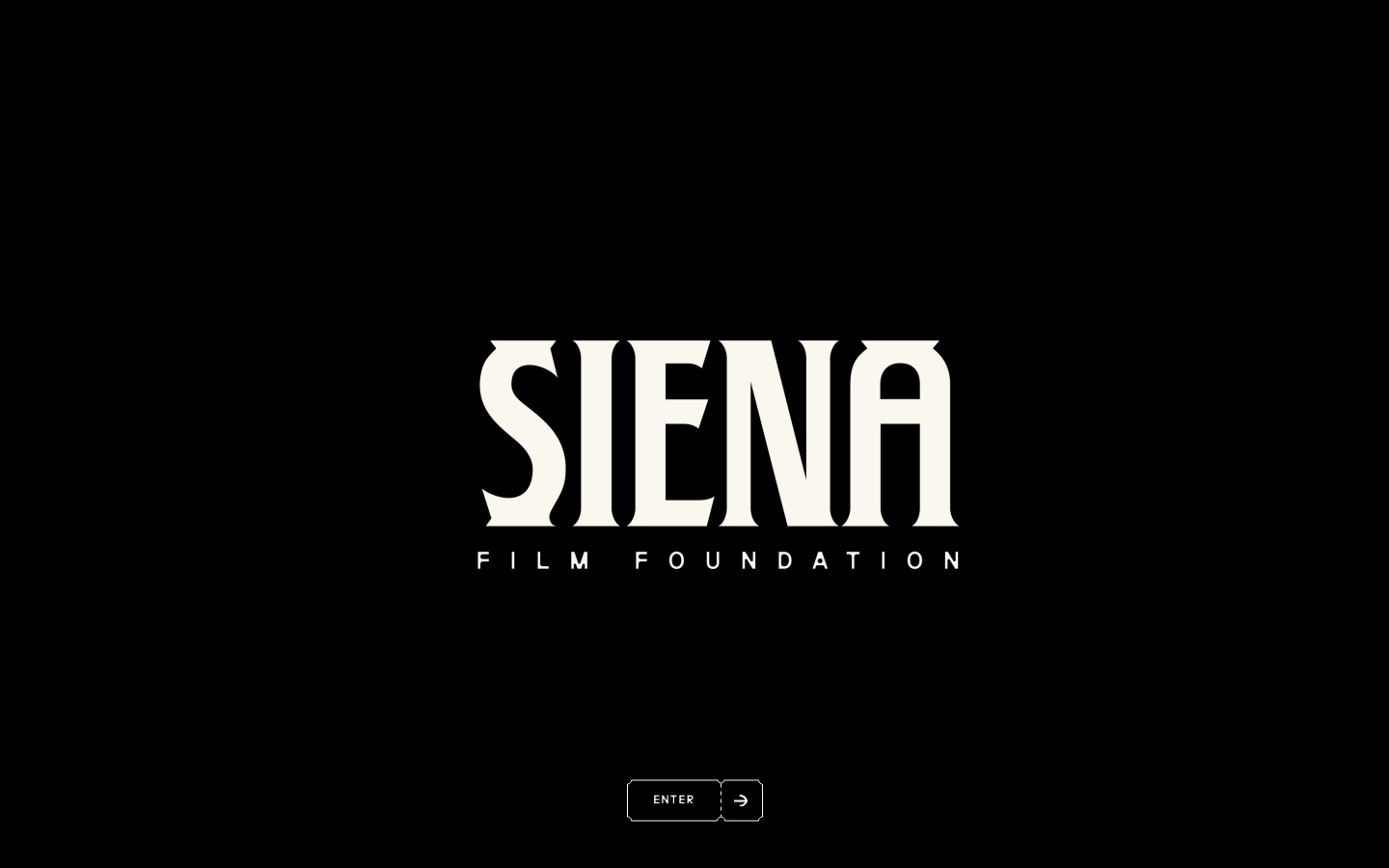 Siena Film Foundation is a boutique production house dedicated to crafting groundbreaking narratives that push the boundaries of cinematic storytelling. · minimalism, editorial, monochrome, vintage, media, agency, non-profit, logo-cloud, hero-fullbleed