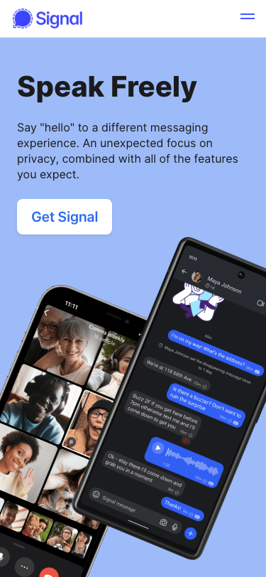 Signal - mobile