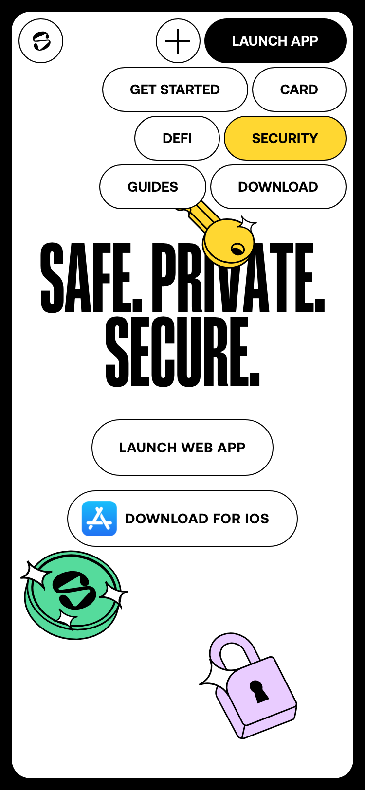 Slush · Features - mobile