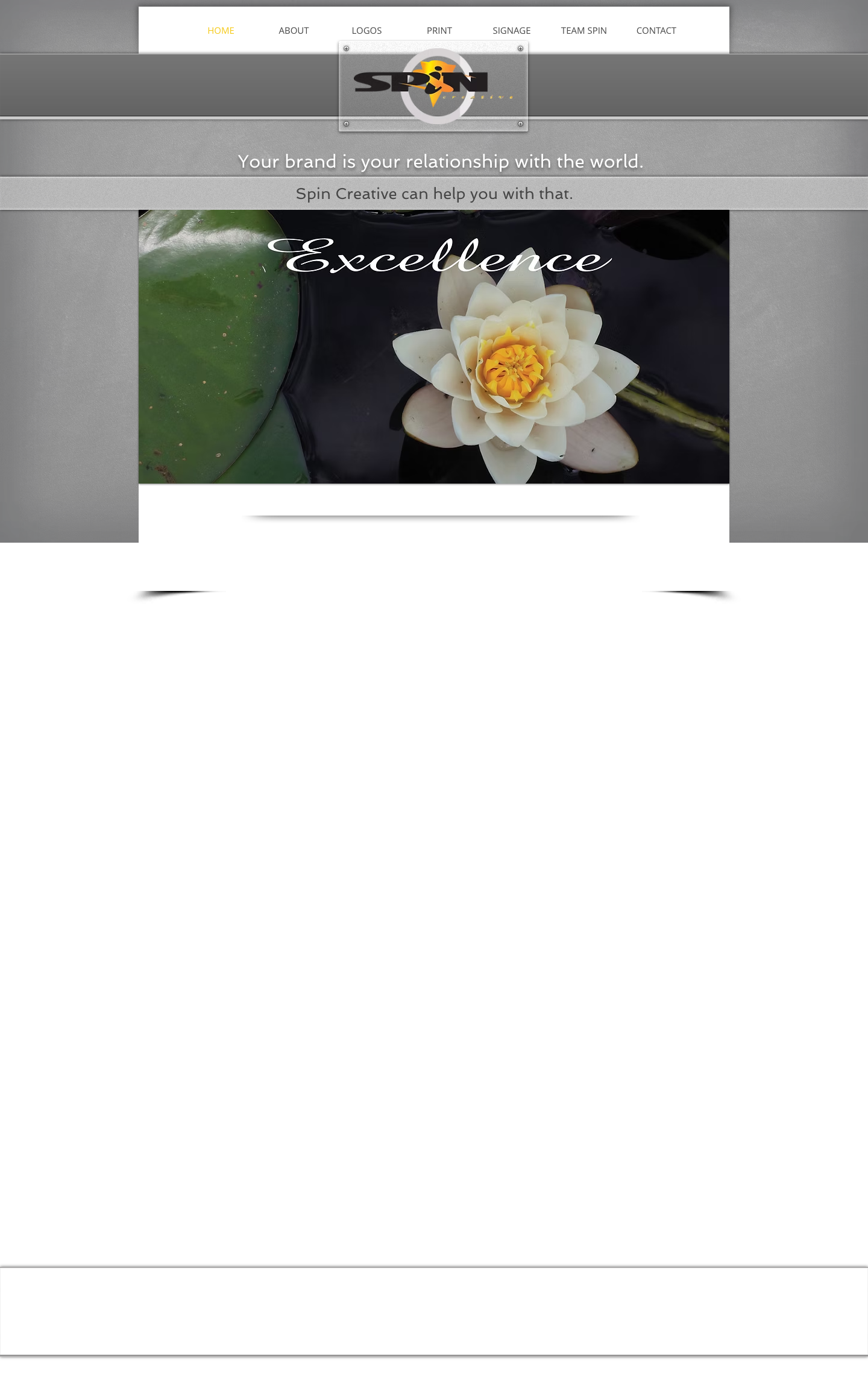 Spincreative - full page scroll