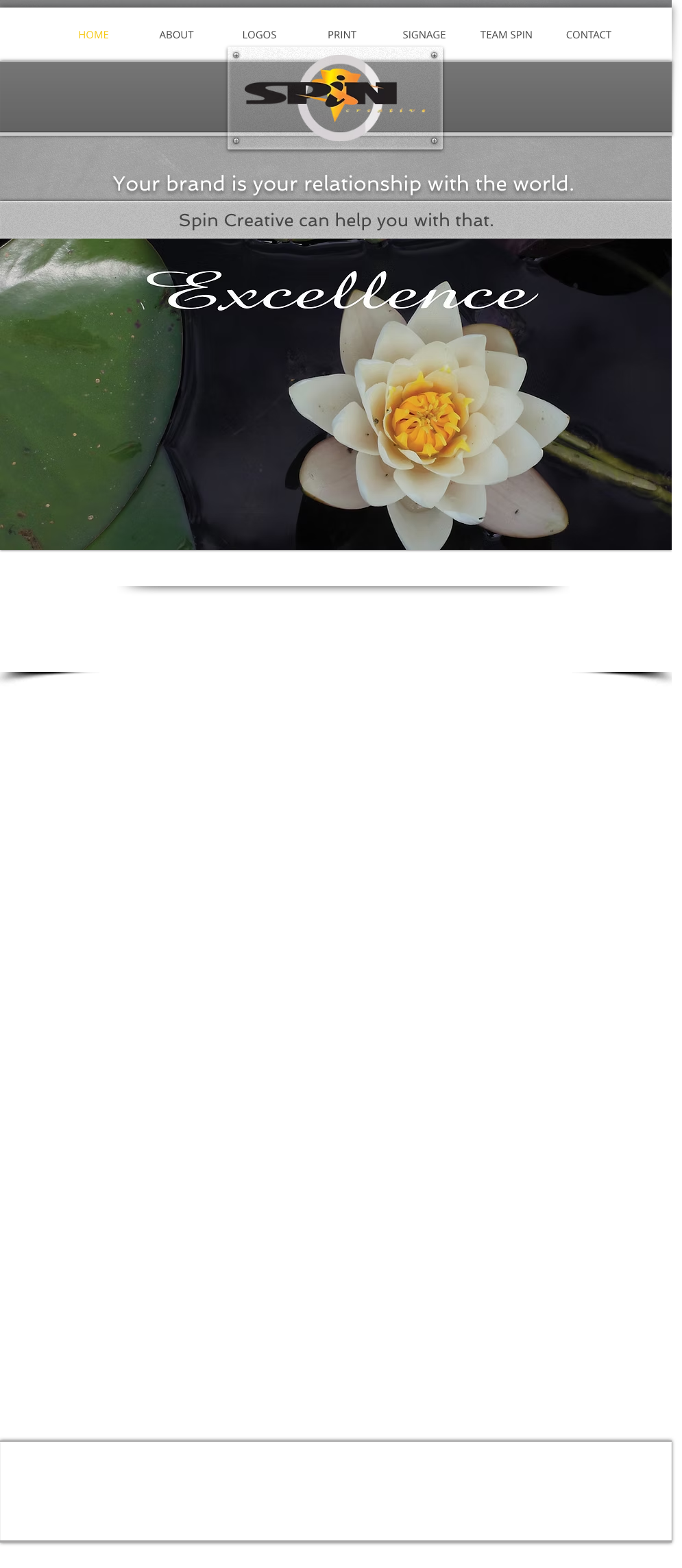 Spincreative - mobile full page