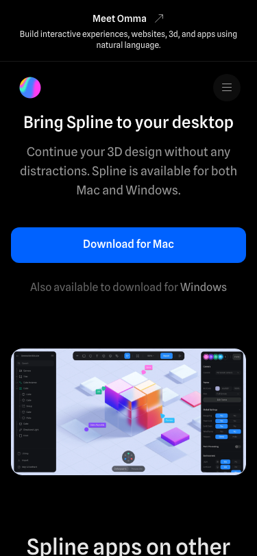 Spline - mobile