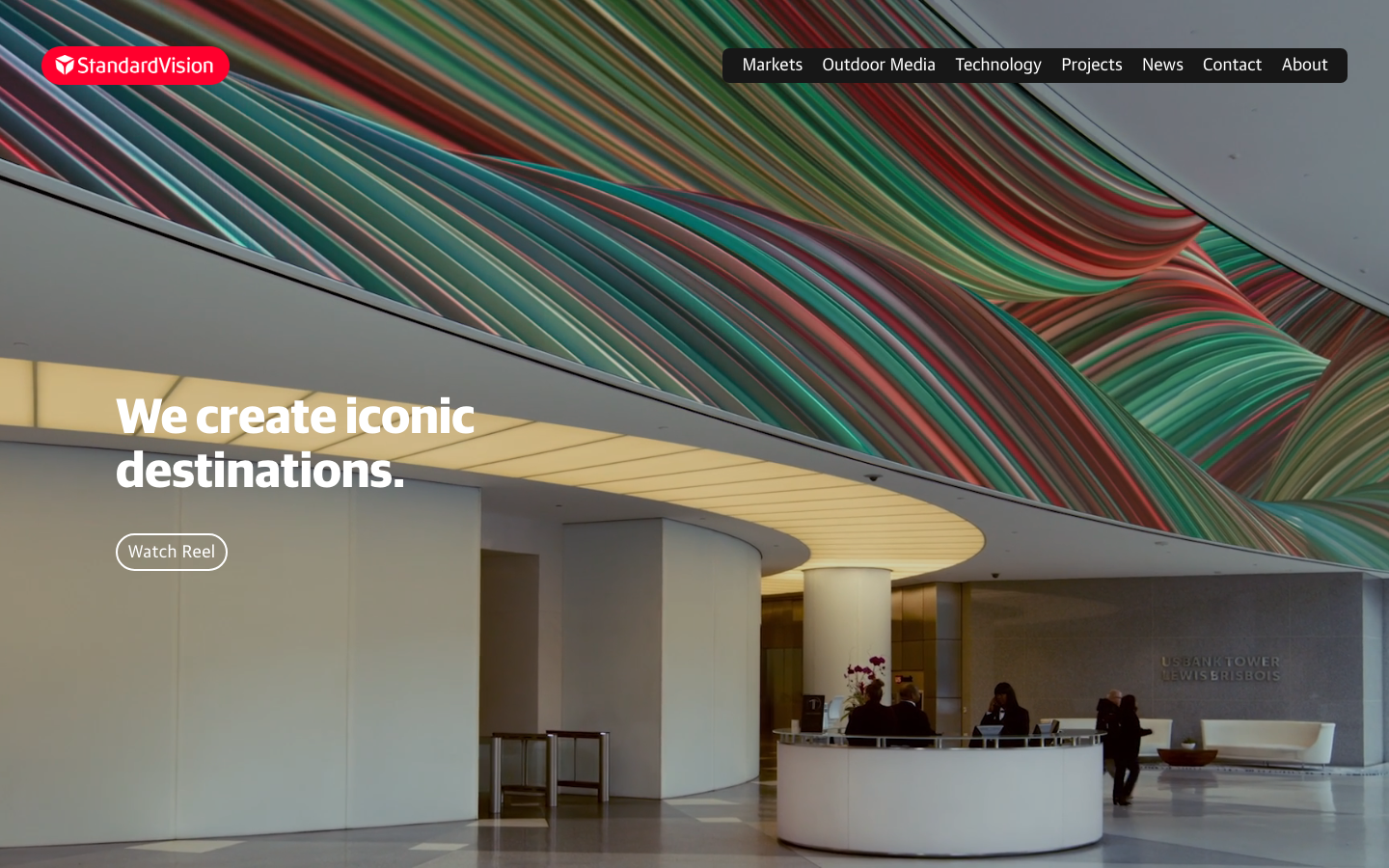 The hero image is a striking, abstract architectural detail, immediately establishing a sense of sophisticated design. The layout is clean and spacious, prioritizing visual impact and a sense of calm professionalism. · architectural agency, design studio, branding agency, visual identity, modern design, luxury branding, creative agency