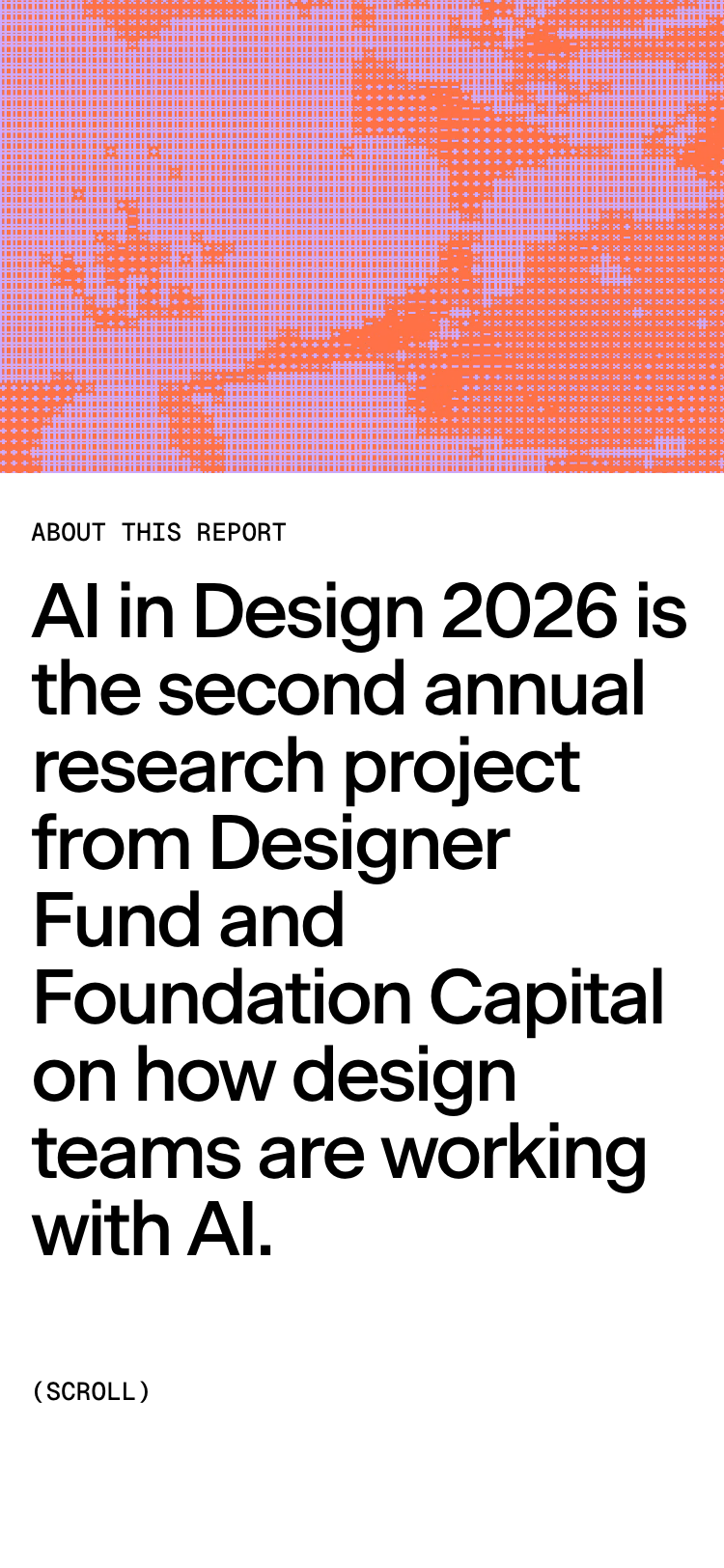 AI in Design Report 2026 · About - mobile
