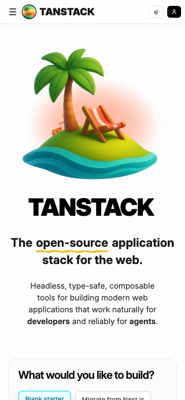 Tanstack - mobile