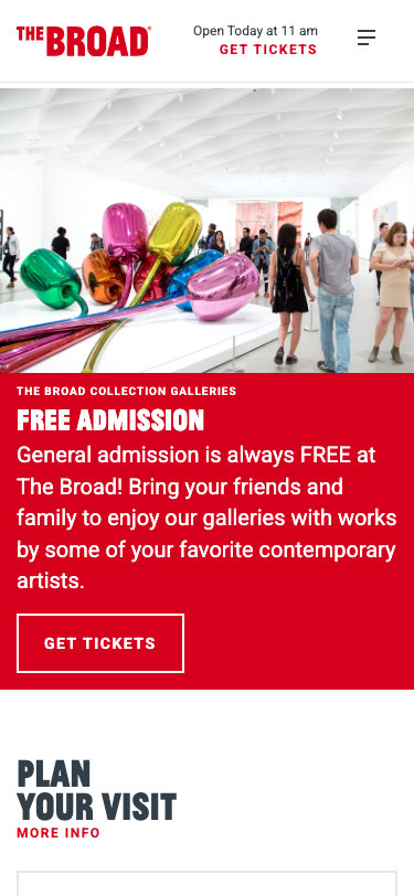 The Broad - mobile