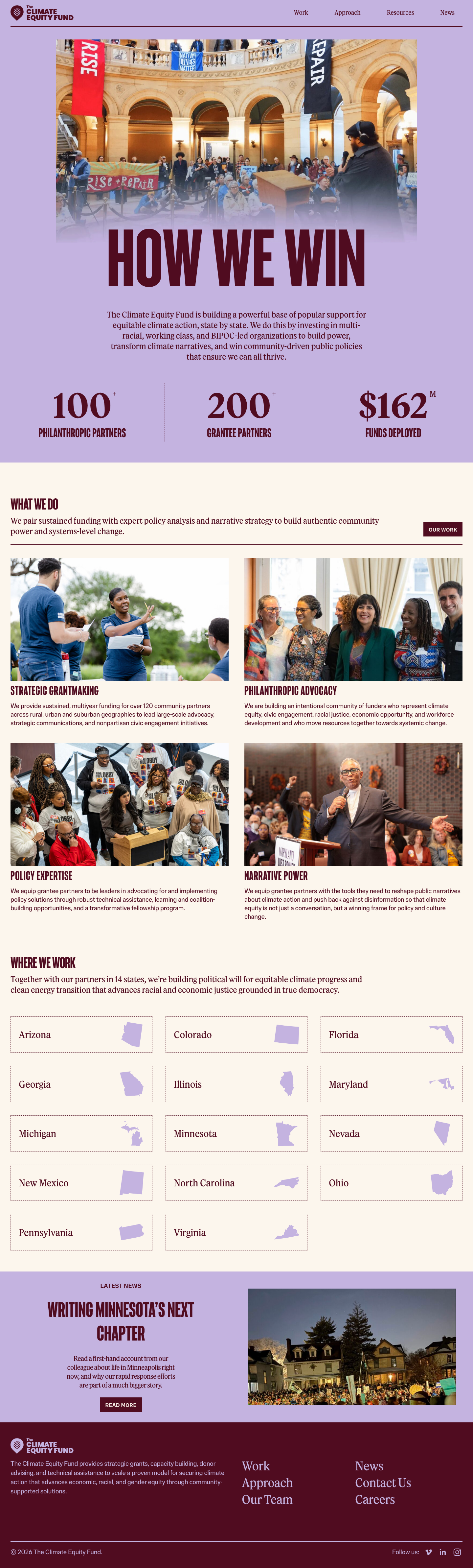 The Equity Fund - full page scroll