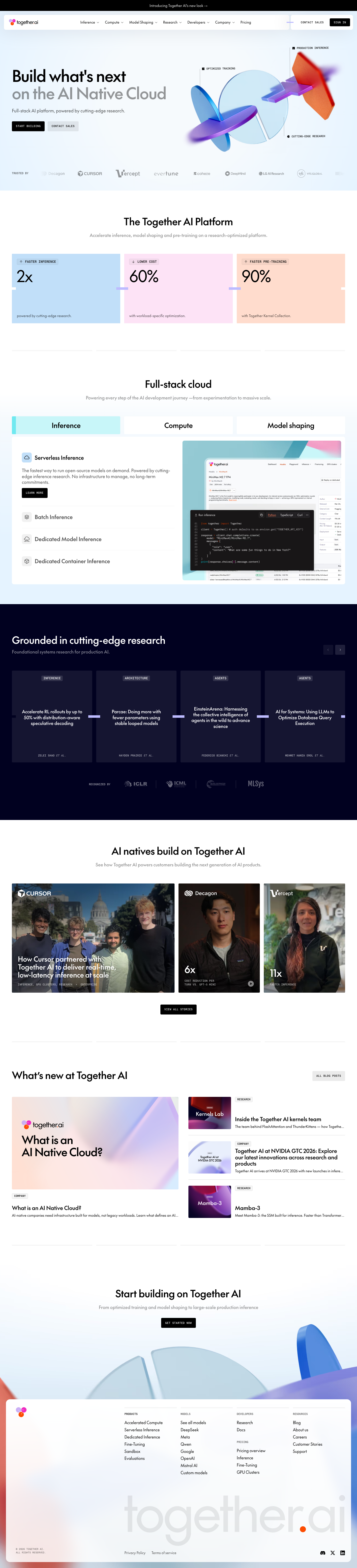 Together - full page scroll