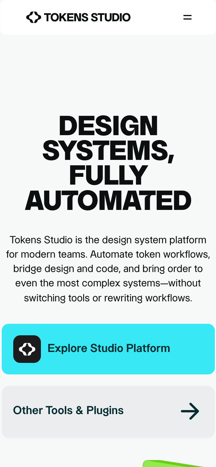 Tokens Studio - mobile