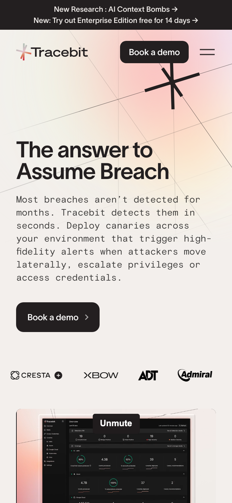 Tracebit - mobile