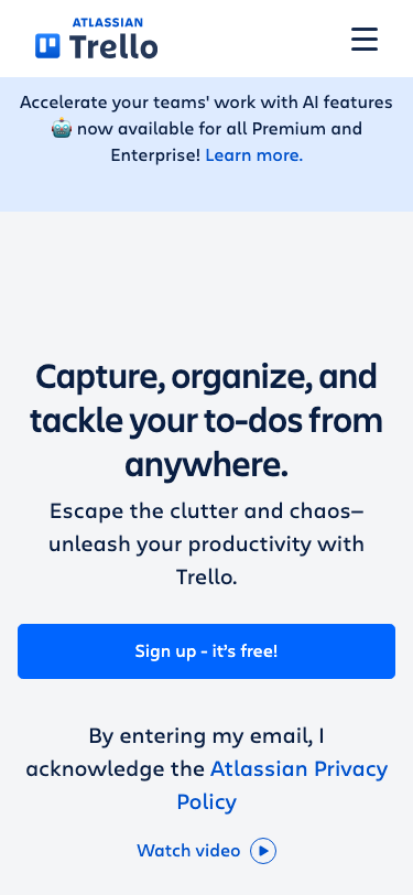 Trello - mobile