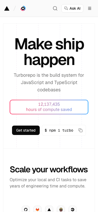 Turbo Build - mobile