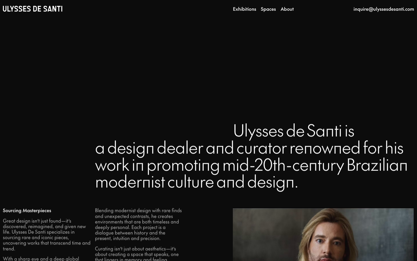 Ulysses de Santi · About - About