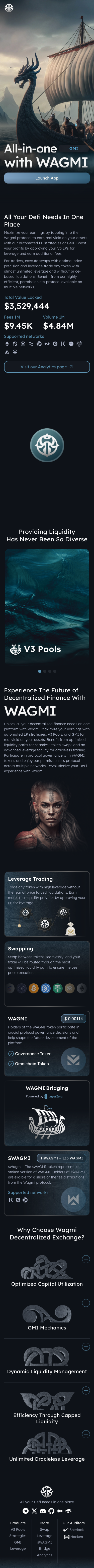 Wagmi - mobile full page